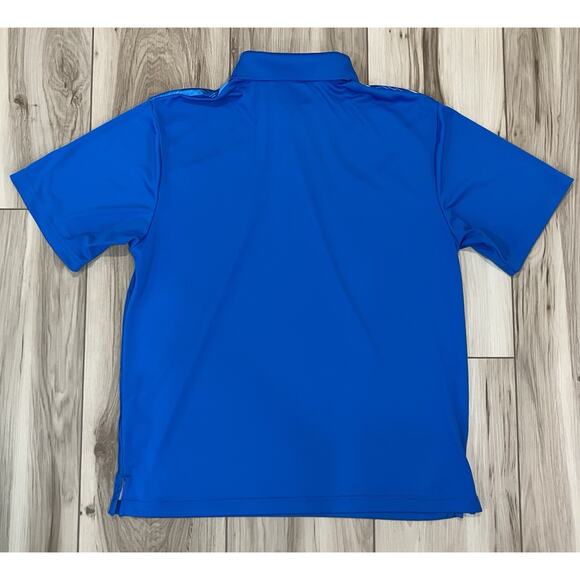 PGA Tour Air Flux Blue Polo Shirt Men’s Size L - Picture 3 of 5